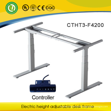 Electric Lift Sit or Standing Desk frame & gaming computer desk metal legs frame